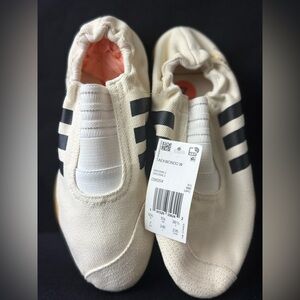 Adidas Taekwondo Shoes in White and Black